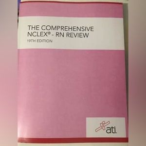 ATI Comprehensive Nclex RN Review 19th Edition Book